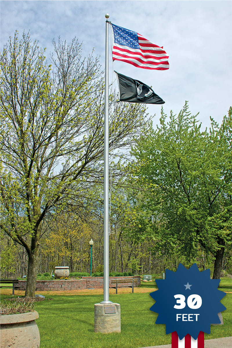 30ft Flagpoles Eder Flag