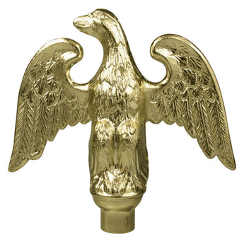 Metal Perched Eagle