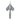 Metal Army Spear - Silver - With Removeable Spear Top