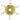Metal Award Ribbon Pole Ring - Gold