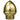 Plastic Slip Fit Acorn - Gold