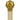 Parade Banner Budget Wood Pole - With Vinyl Ornament