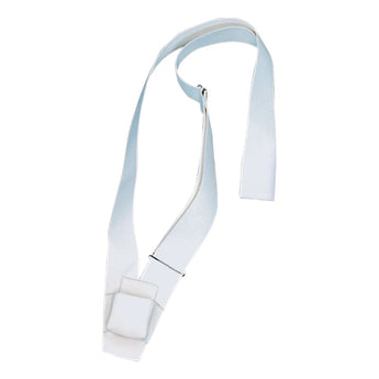 Single Strap White Web Carrying Belt