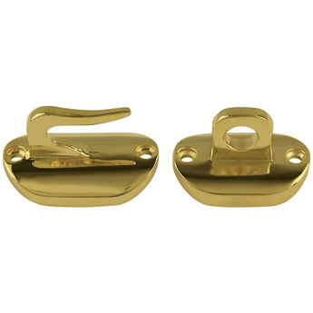 Brass Hook & Eye