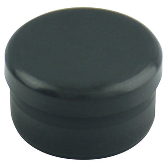 Black Plastic Bottom Plug - 1" Diameter