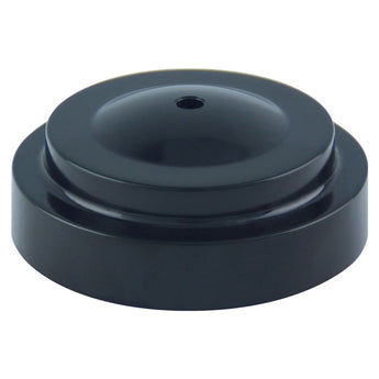 Black Styrene (Plastic) Table Bases For Mounted Flag