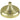 Styrene (Plastic) Table Bases For Mounted Flag - Gold