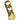 Stamped Steel Bracket - Gold