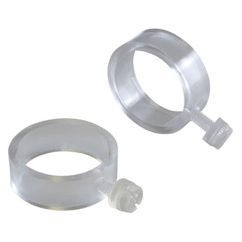 Clear Plastic EZ-Mount Flag Rings