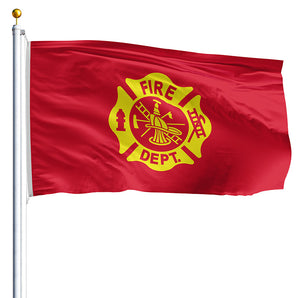 3' x 5' Fire Department Flag - Nylon