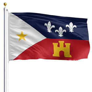 3' x 5' Acadiana Flag