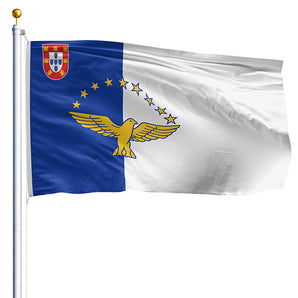 3' x 5' Azores Flag - E-Poly