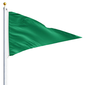 12" x 18" Irish Green Pennant - Nylon
