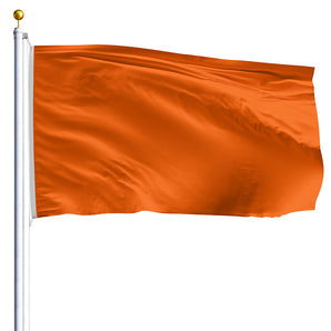 12" x 18" Orange Flag - Nylon