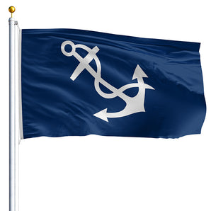 12" x 18" Port Captain Flag - Nylon
