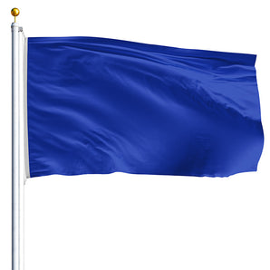 12" x 18" Royal Blue Flag - Nylon