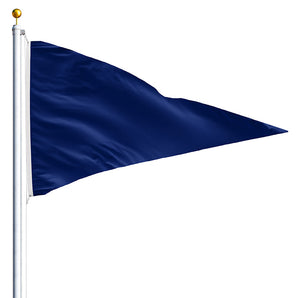 12" x 18" Royal Blue Pennant - Nylon