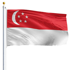 2' x 3' Singapore Flag