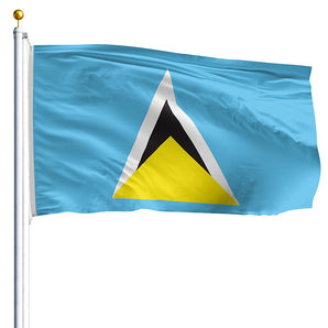 2' x 3' St. Lucia Flag
