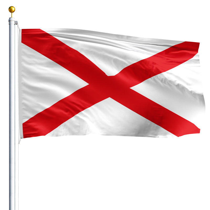 4' x 6' Alabama Flag - Polyester