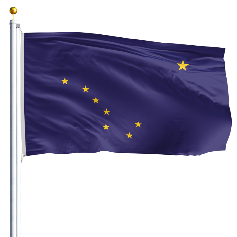 4' x 6' Alaska Flag - Polyester