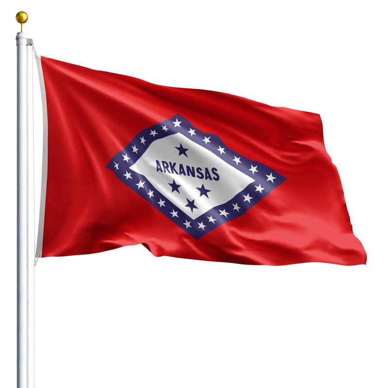 3' x 5' Arkansas Flag - Nylon