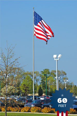 60ft Premium Flagpole - ECX60