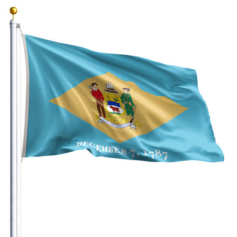 6' x 10' Delaware Flag
