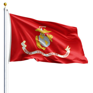 12" x 18" Marine Corps Flag - Nylon