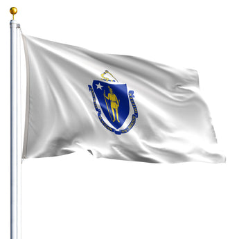6' x 10' Massachusetts Flag