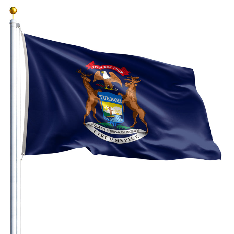 4' x 6' Michigan Flag - Nylon
