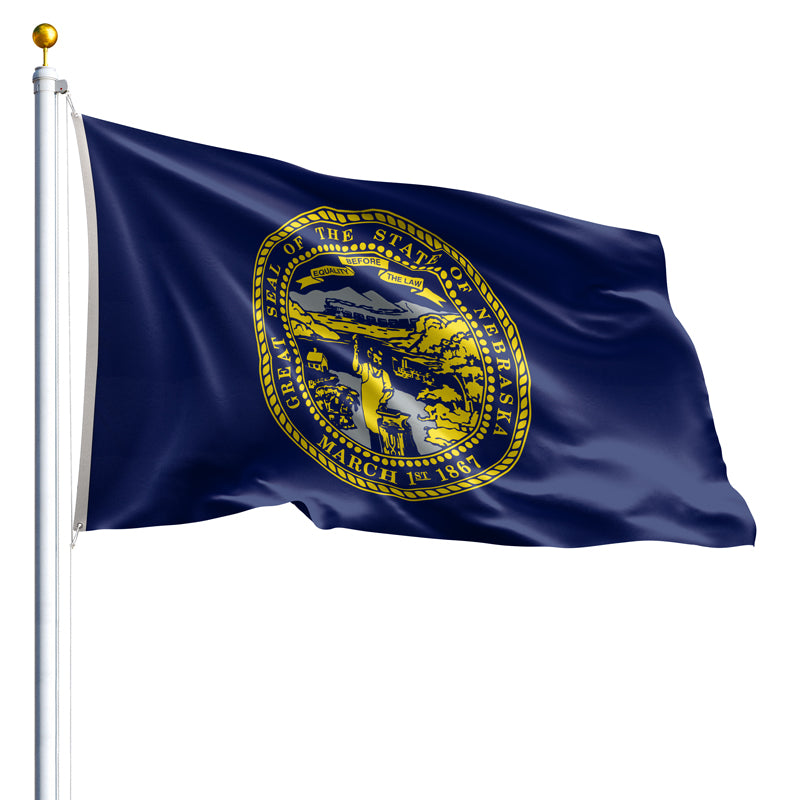 4' x 6' Nebraska Flag - Nylon