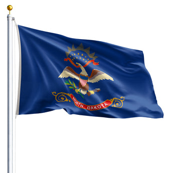 6' x 10' North Dakota Flag