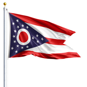 12" x 18" Ohio Flag