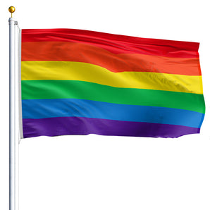 16" x 24" Rainbow Flag - Nylon