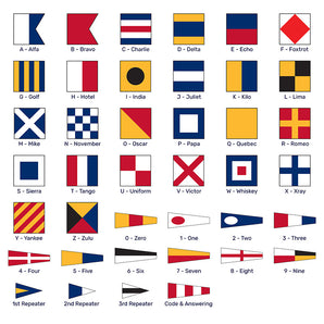 International Code of Signals Set - Size 3