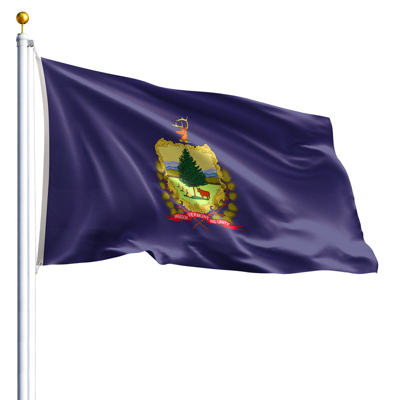 5' x 8' Vermont Flag - Nylon
