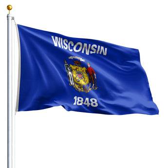 6' x 10' Wisconsin Flag