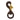 Rubber Coated Brass Swivel Snap - Brown