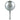 Aluminum Ball Ornament - Satin