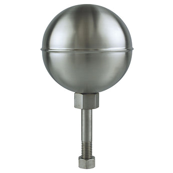 Stainless Steel Ball Ornament - Satin