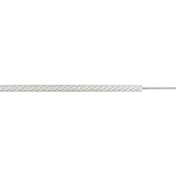 Polyster Wire Center Halyard - White