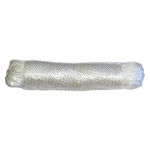 Pre-Bagged Polyster Halyard - White