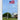 Outside Flagpole With Flag Display