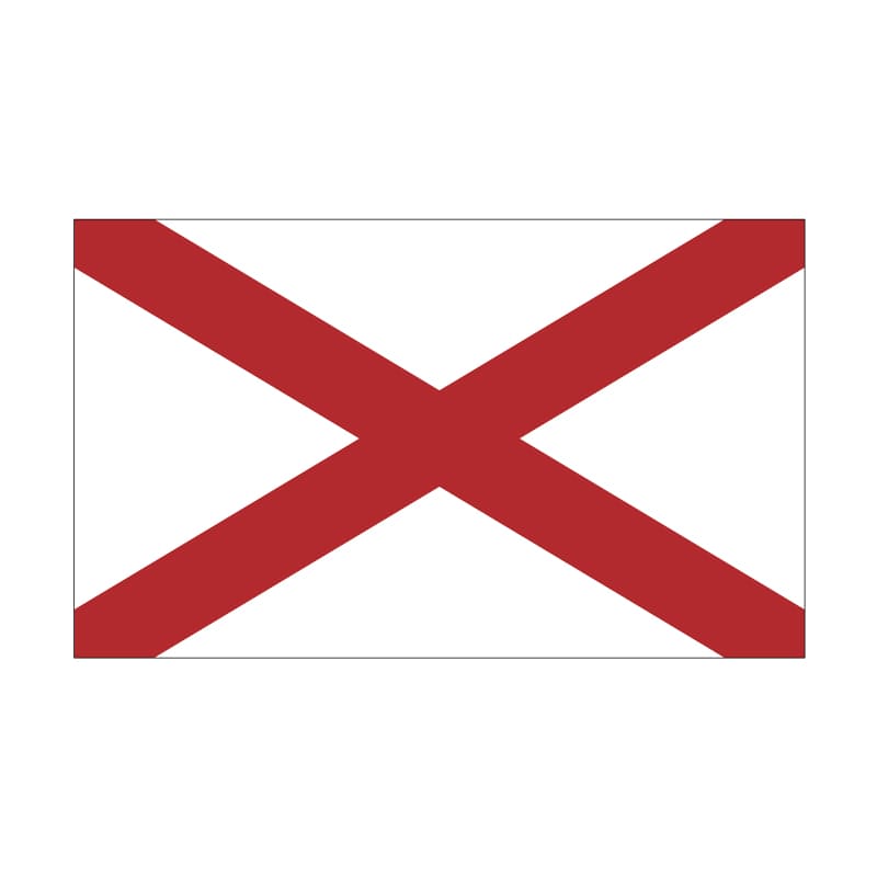 4' x 6' Alabama Flag - Nylon