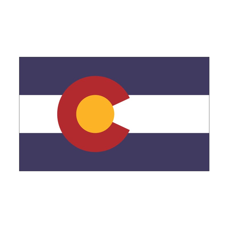 Coloraco Flag 8' x 12' Colorado Flag – Eder Flag