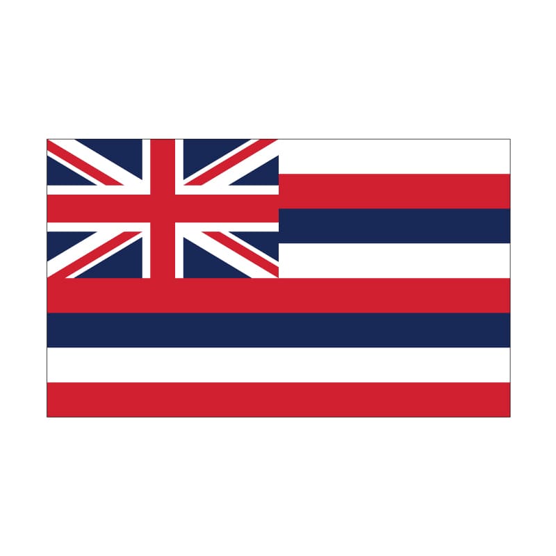 6' x 10' Hawaii Flag - Nylon