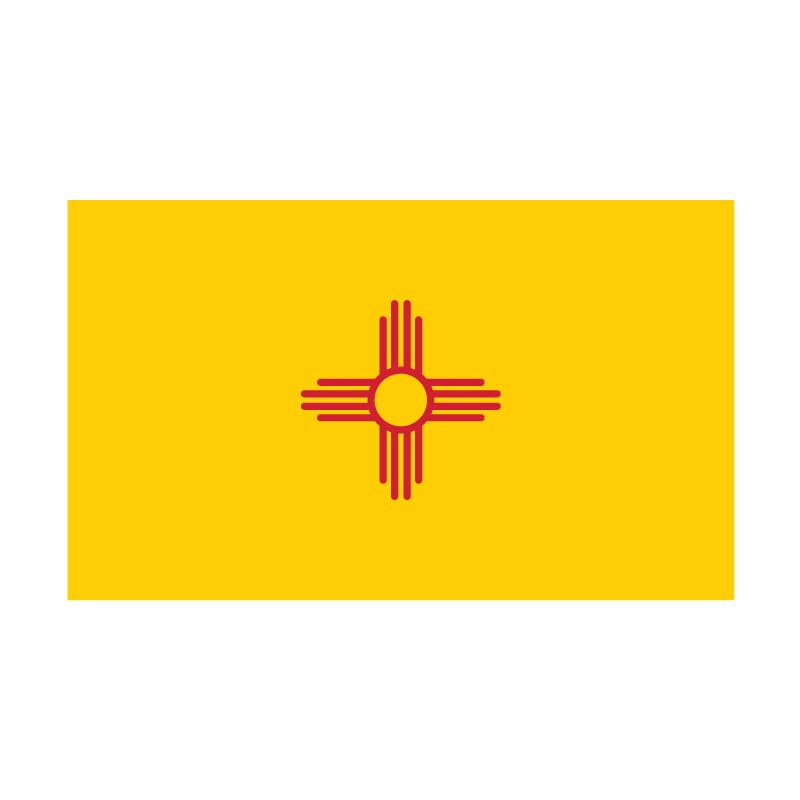 4' x 6' New Mexico Flag - Polyester