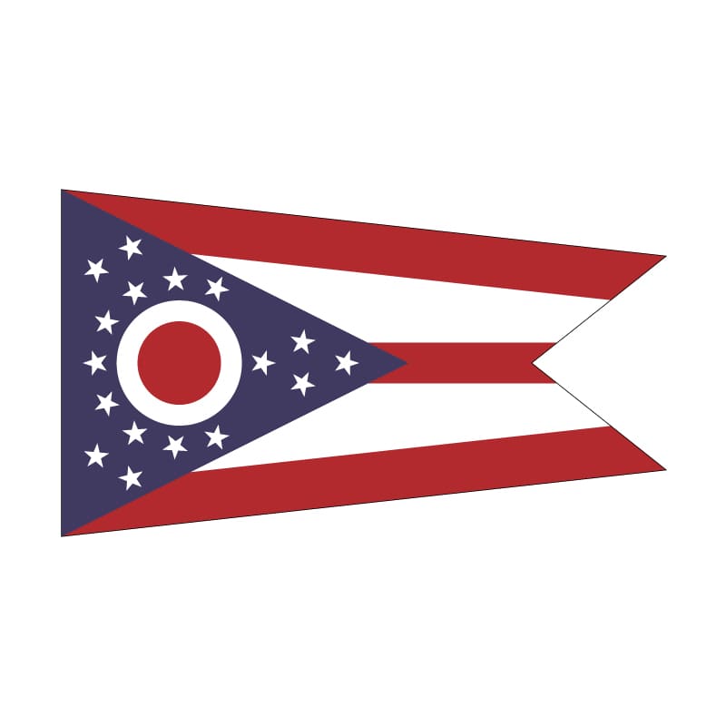4' x 6' Ohio Flag - Polyester