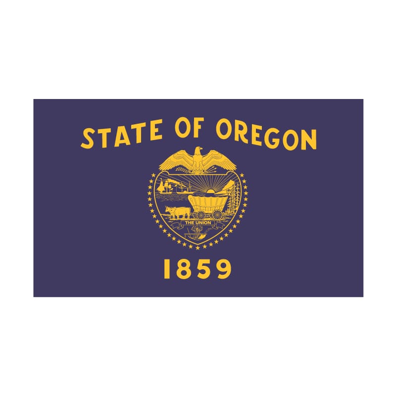 5' x 8' Oregon Flag - Nylon